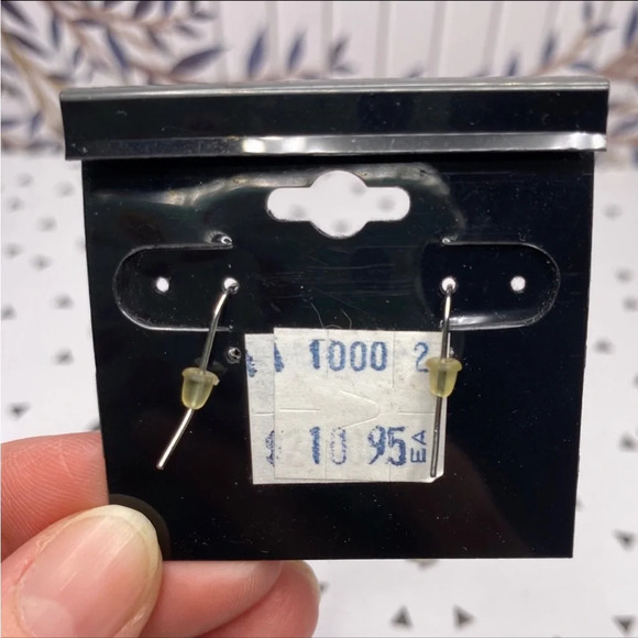 NEW Light Amber Beaded Tear Drop Earrings - Picture 3 of 5